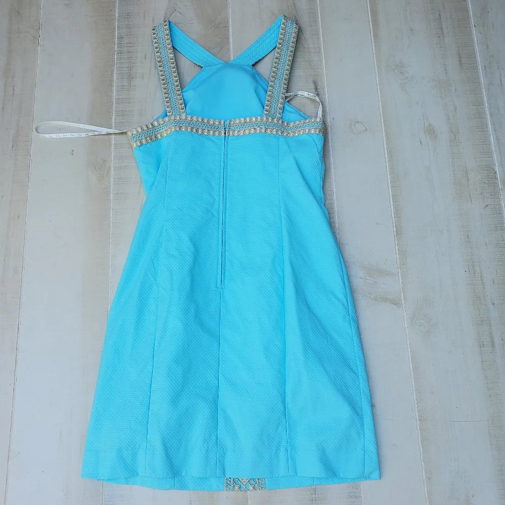 Lilly Pulitzer Vena Stretch Shift Dress Size 2 - Picture 3 of 6